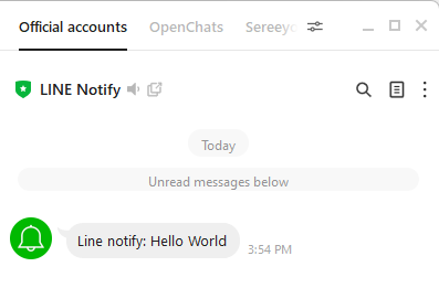 line notify example