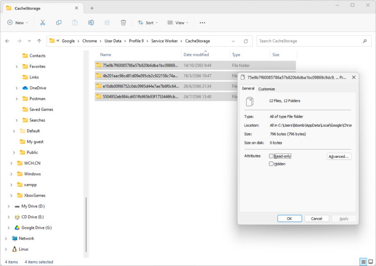 After Clear Cache storage that store in service worker